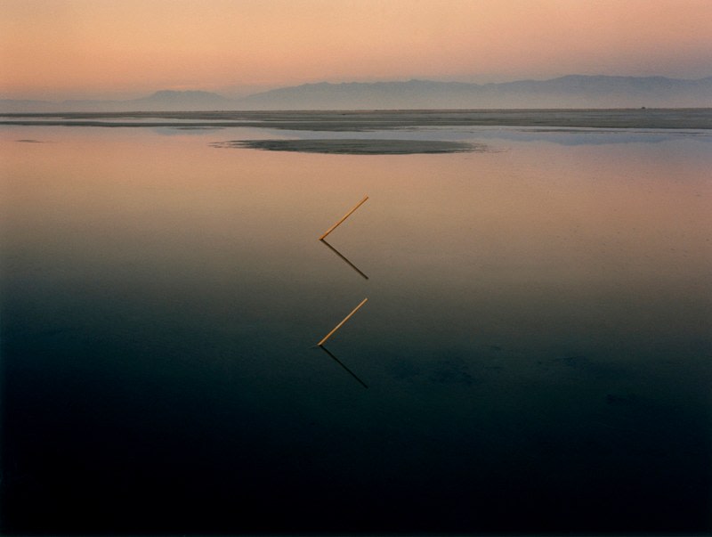 Great Salt Lake Angles, Great Salt Lake, Utah, 1977