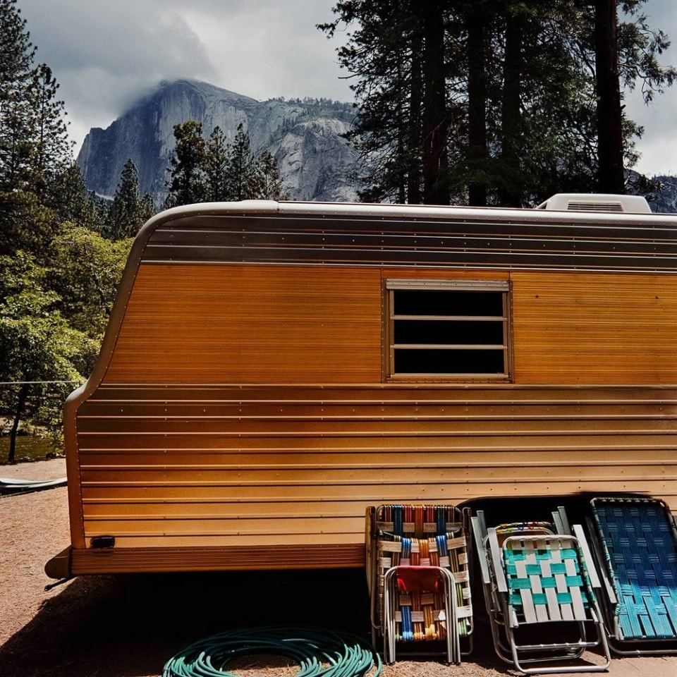 Roger Minick, Motorhome at Halfdome