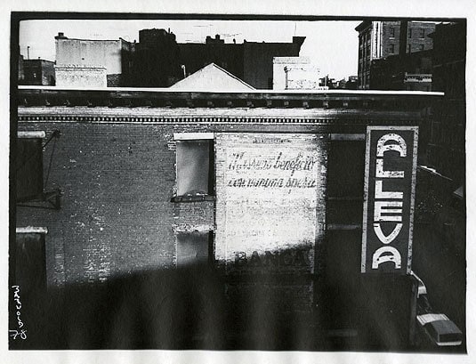 Alleva, 1978, vintage gelatin silver print (Itek print)