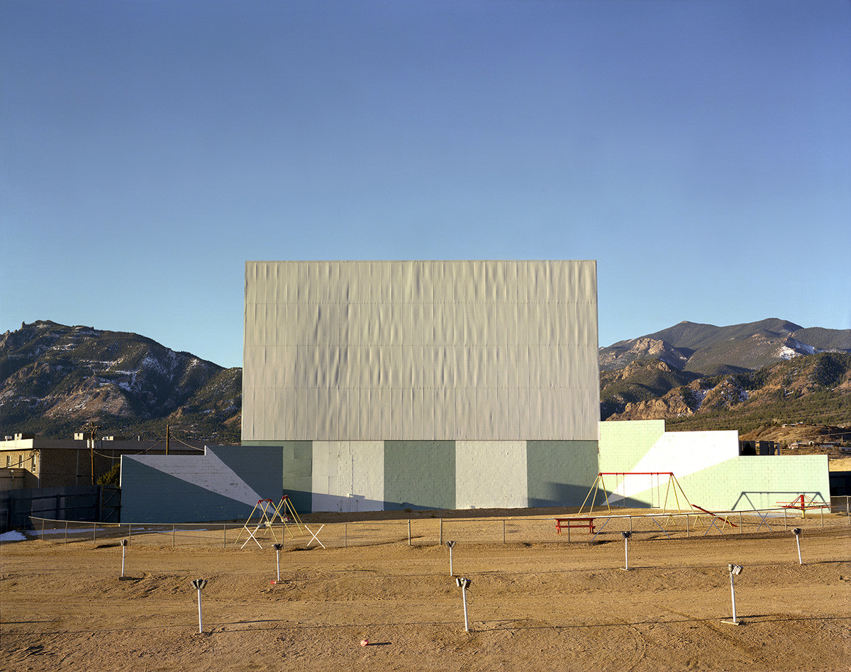 8th Street Drive-In Theater, Colorado Springs, 1980
