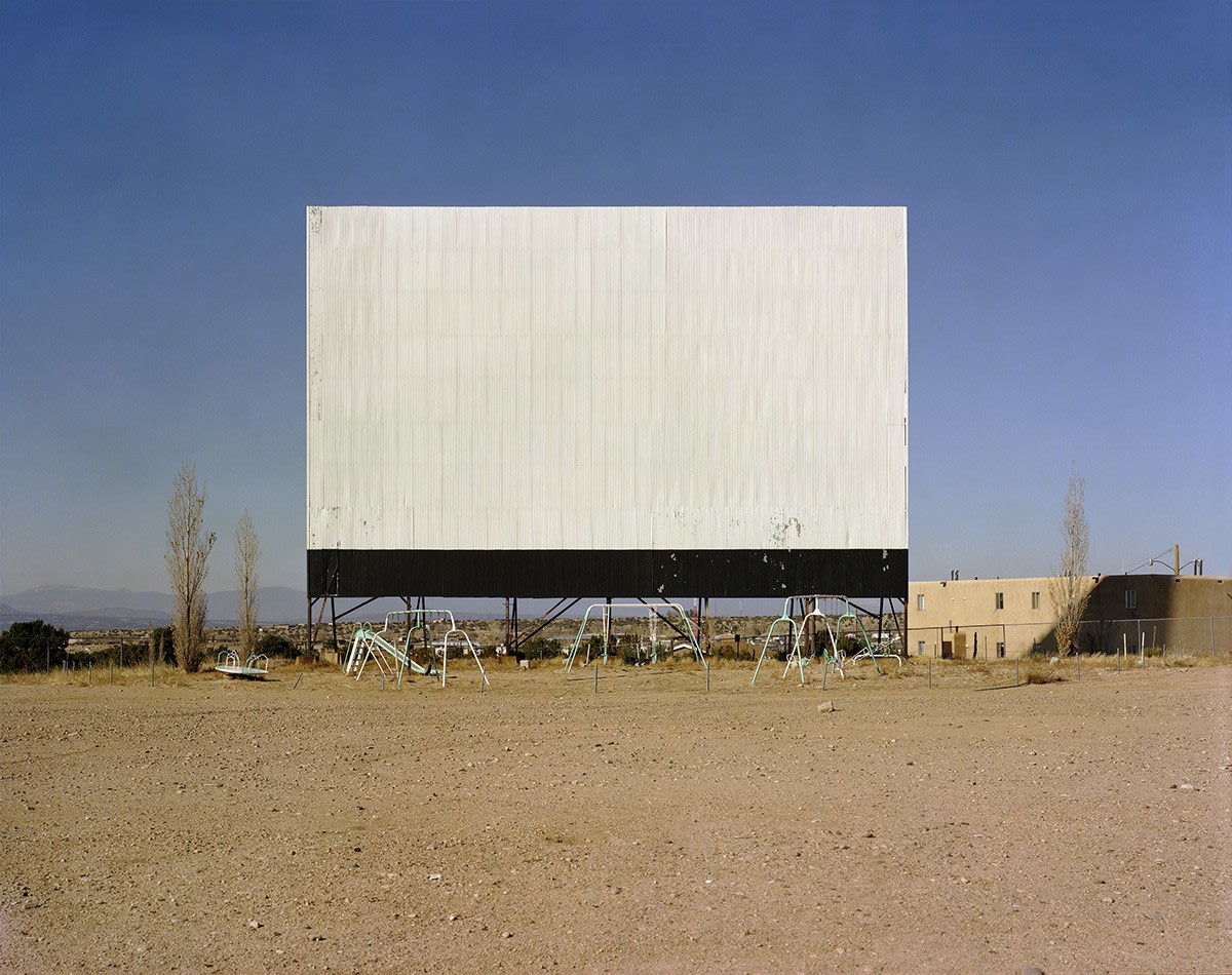 Pueblo Drive-in Theater, Santa Fe, New Mexico, 1980