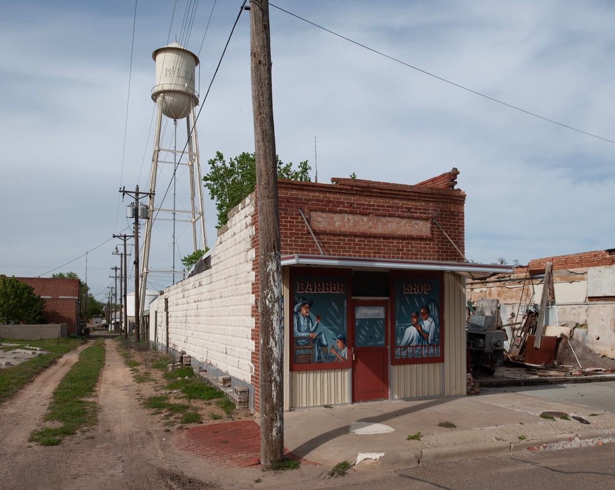 Barber Shop, McLean, Texas, 2010