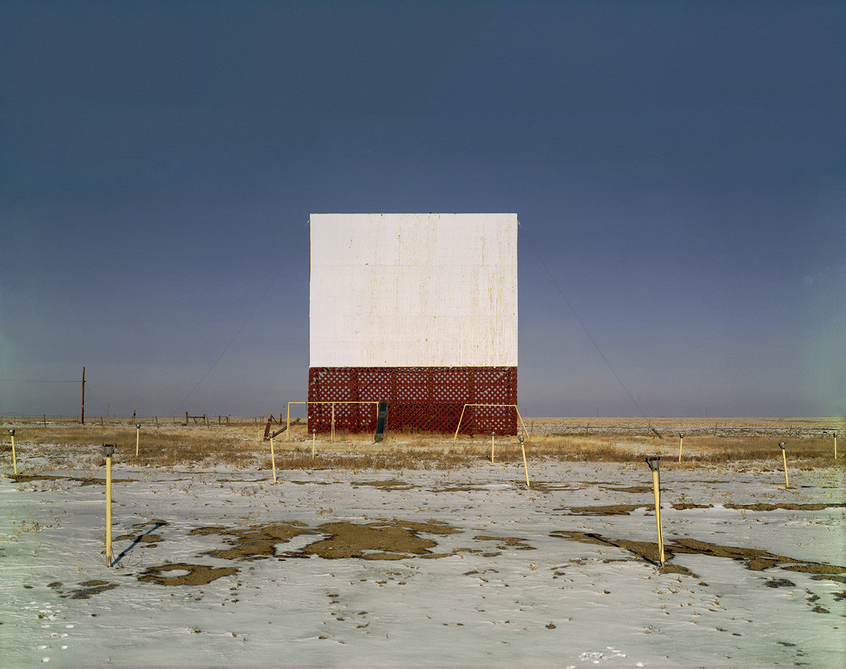 Trail Drive-in Theater, Clayton, New Mexico, 1984