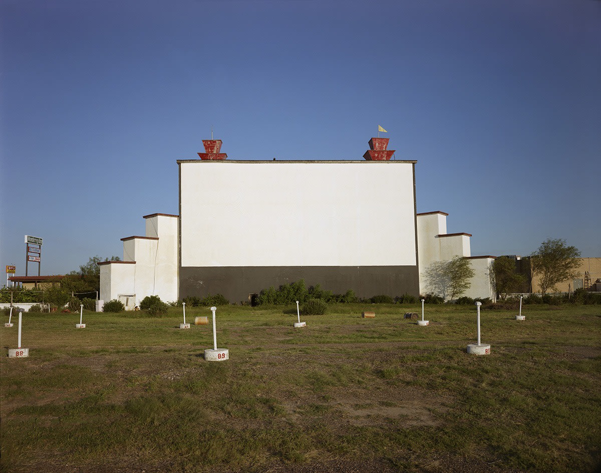 Bordertown Drive-in Theater, Laredo, Texas, 1985
