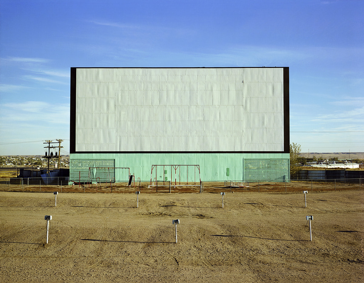 Drive-in Theater, Cheyenne, Wyoming, 1980