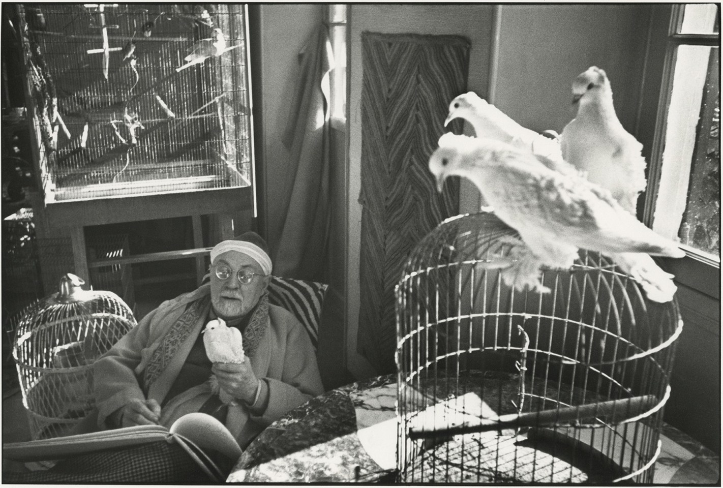 Henri Matisee, Vence, France, 1944, gelatin silver print