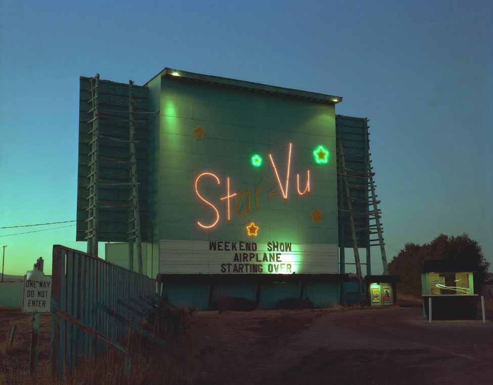Star-Vu Drive-In Theater, Longmont, Colorado, 1980