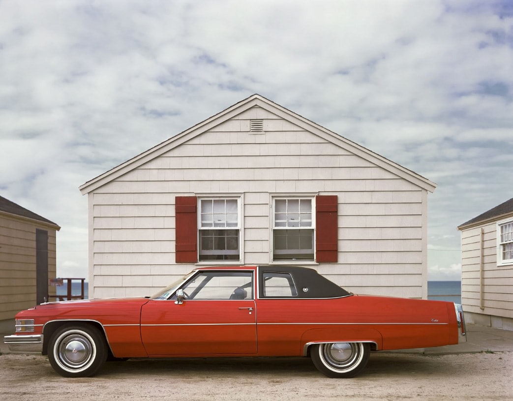 Joel Meyerowitz, Red Cadillac, Truro, MA
