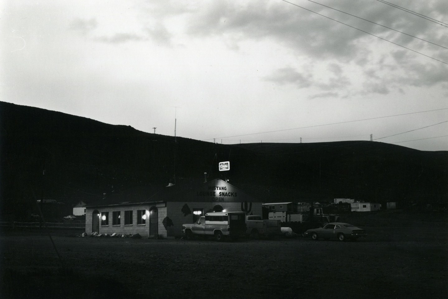 Lewis Baltz, Mustang Bridge Exit, Interstate 80 (from Nevada)
