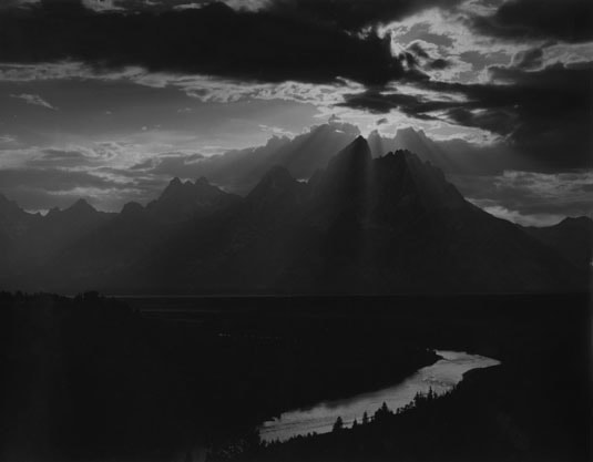 Minor White The Grand Tetons, Wyoming