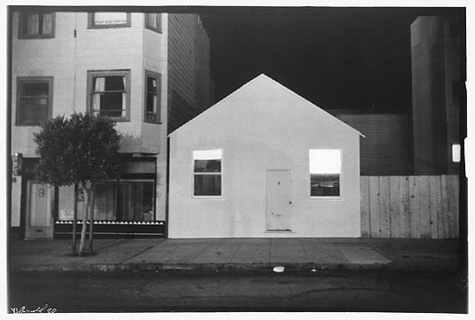 Theater House, 1990, vintage gelatin silver print (Itek print)
