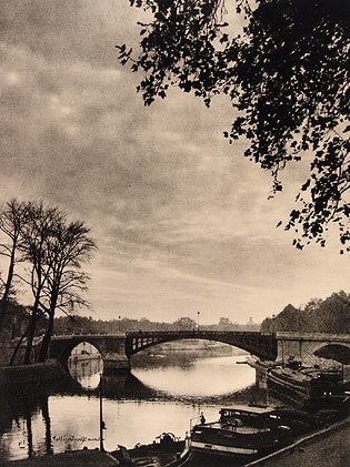 Untitled, from Splendeur de Paris, 1945, Vintage photogravure