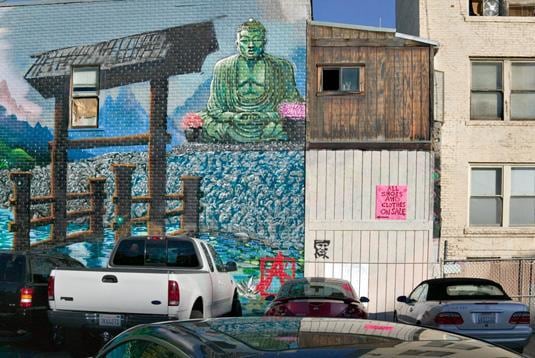 Buddha Wall, San Diego, California, 2005