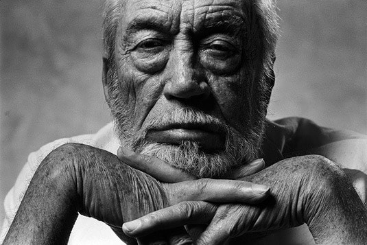 John Huston, Los Angeles, 1985