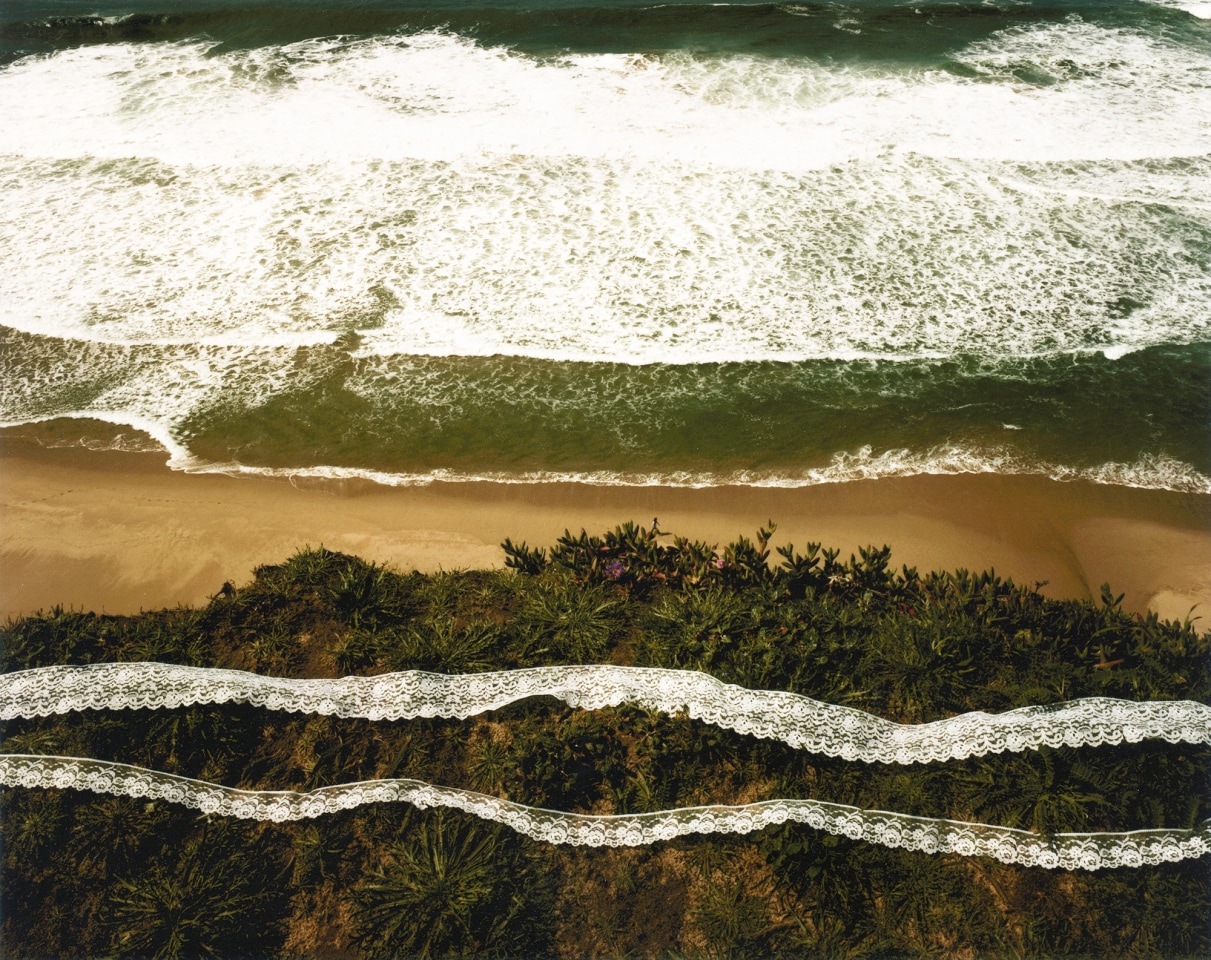Wave, Lave, Lace, Pescadero Beach, California, 1978