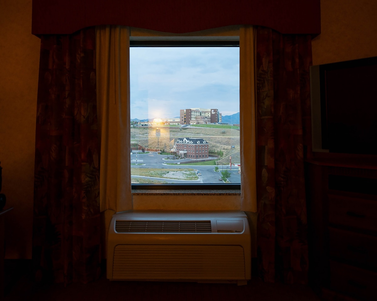 View from Motel, Pocatello, Idaho, 2010