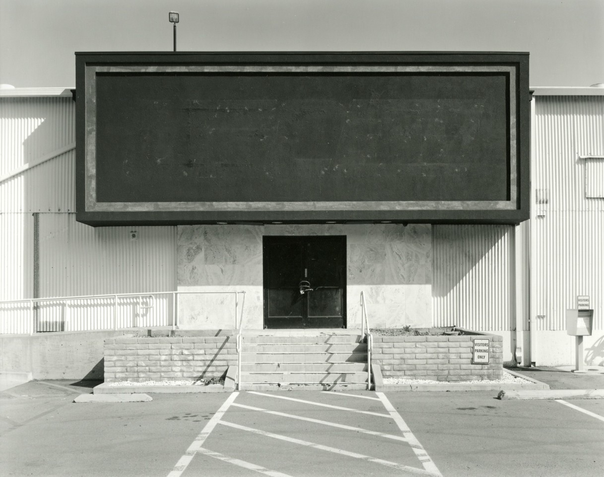 Industrial Building, San Diego, CA, 2018, gelatin silver contact print