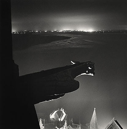 Gargoyle, Mont St. Michel, France, 1998, 