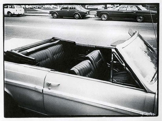 Last Convertible, 1977, vintage gelatin silver print (Itek print)