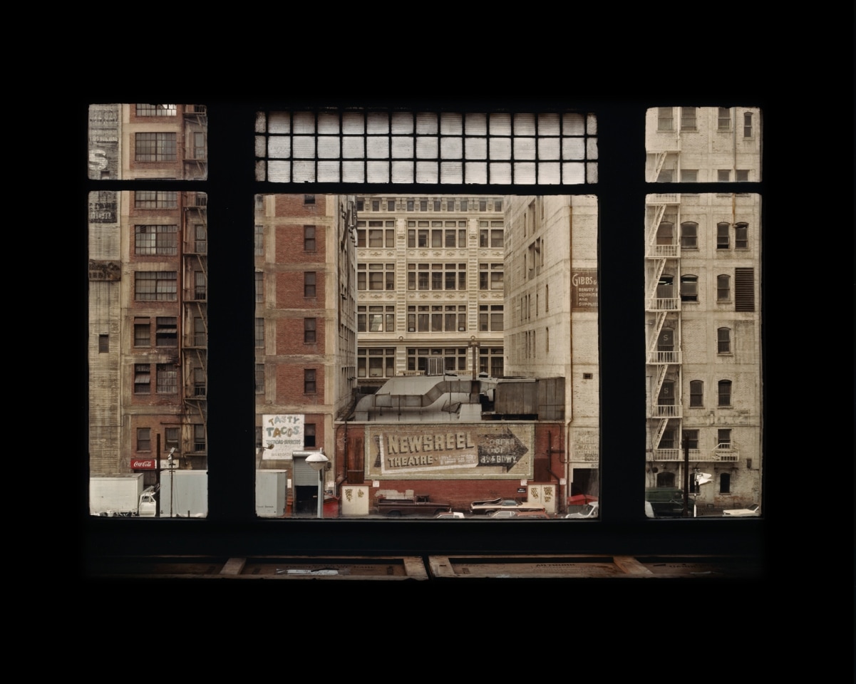 John Pfahl, 814 South Spring Street (West View), from Picture Windows