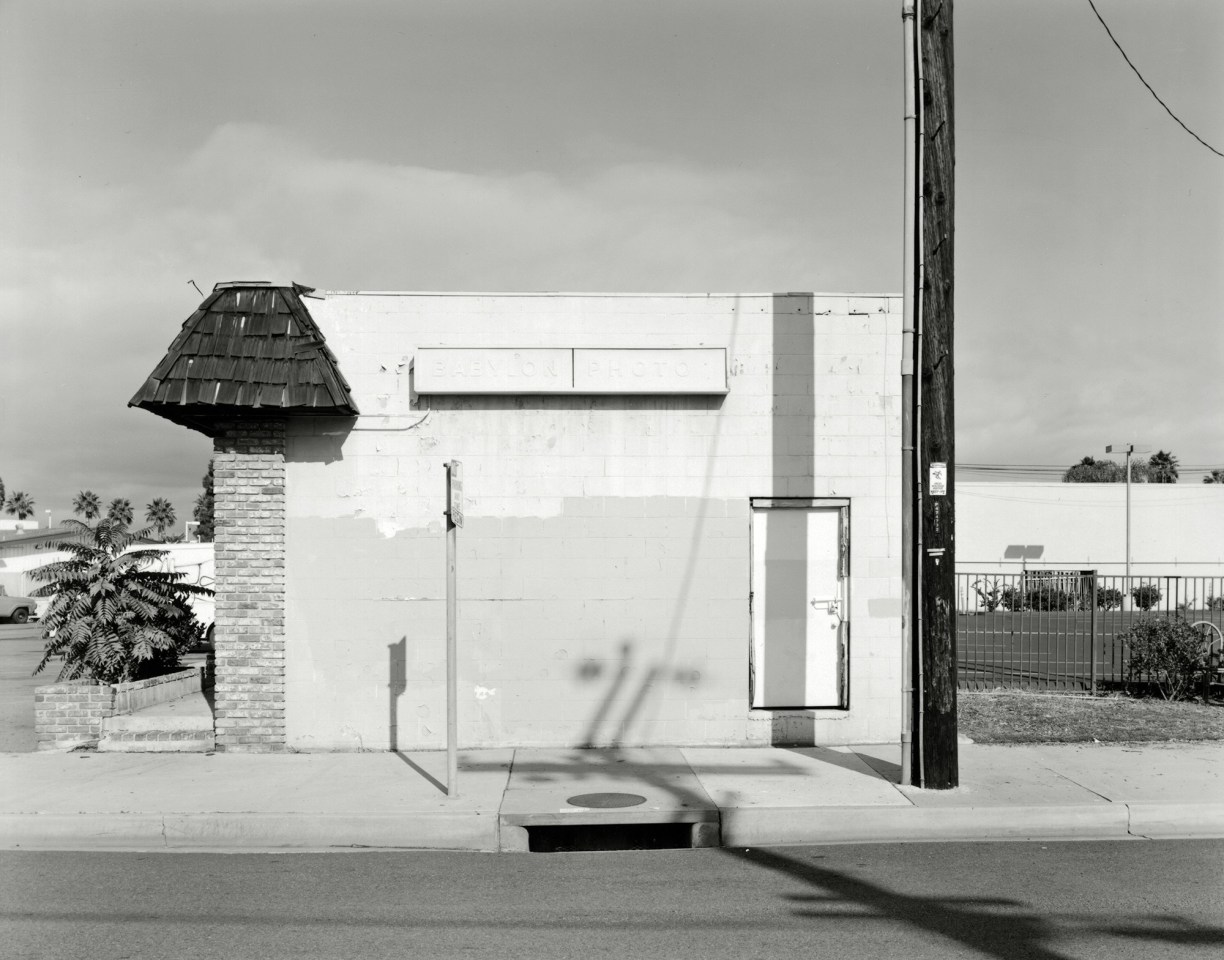 Babylon Photo, El Cajon, CA, 2017, Gelatin silver contact print