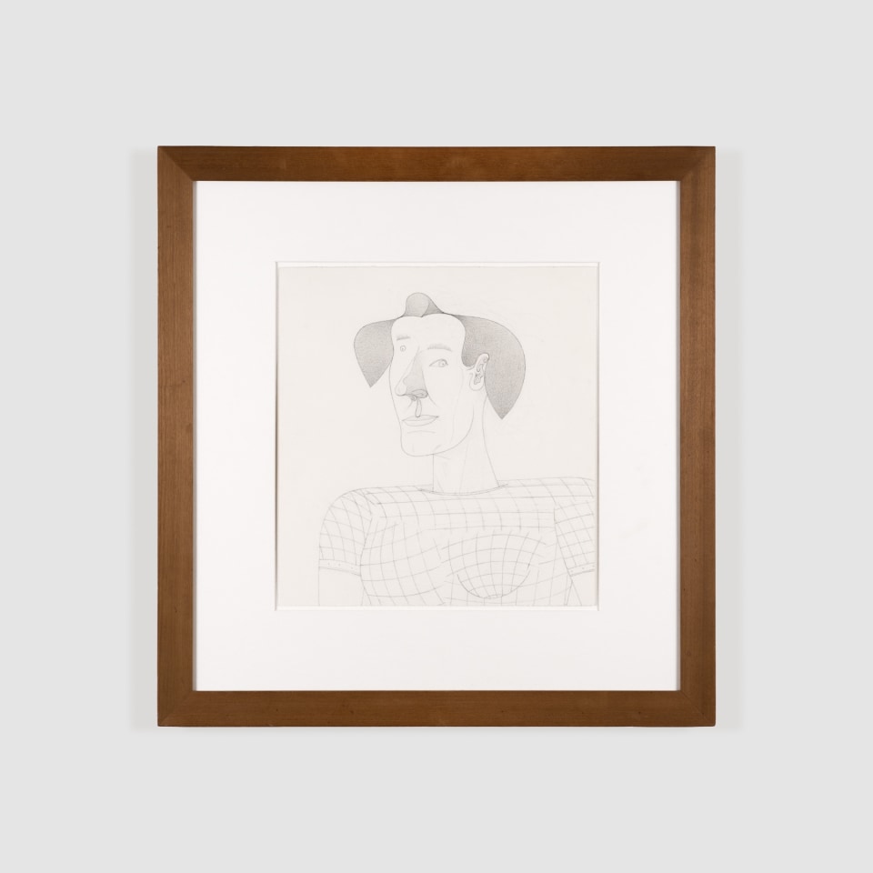 Untitled work on paper by Jim Nutt from 2005