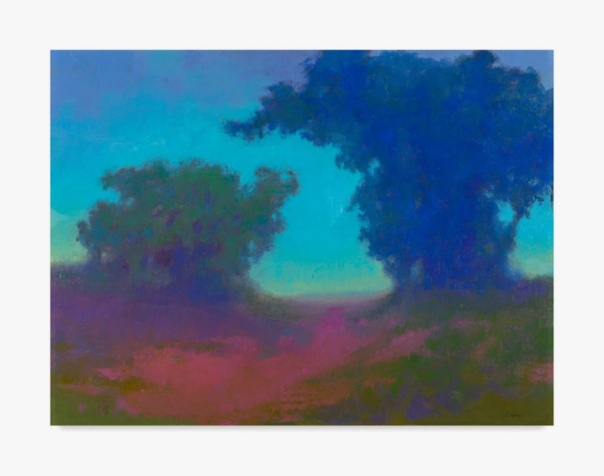 Richard Mayhew,&nbsp;Mood Indigo, 1995. Image courtesy of the artist and Venus Over Manhattan.