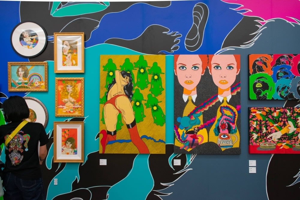 Keiichi Tanaami, who served as the first art director of Playboy magazine&rsquo;s Japan edition, depicted women in various states of enticement and exploitation. |&nbsp;Louise Claire Wagner