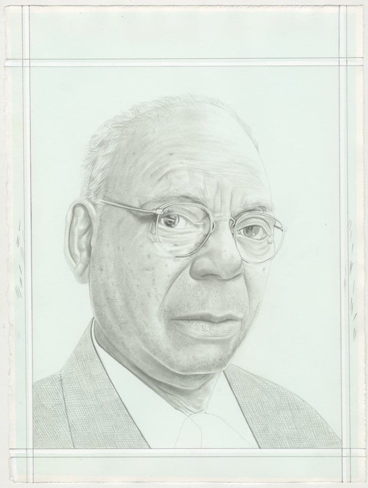 Joseph E. Yoakum, pencil on paper by Phong H. Bui.