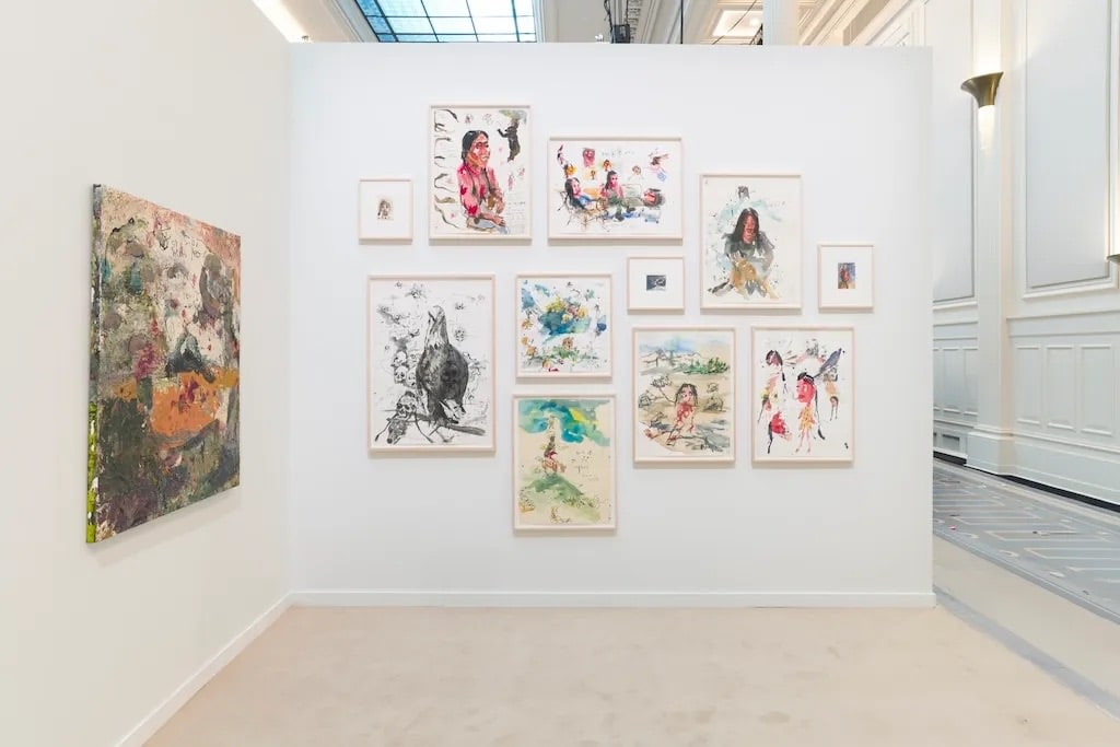 Installation view of Brad Kahlhamer at Venus Over Manhattan, Photo&nbsp;:&nbsp;Courtesy Venus Over Manhattan