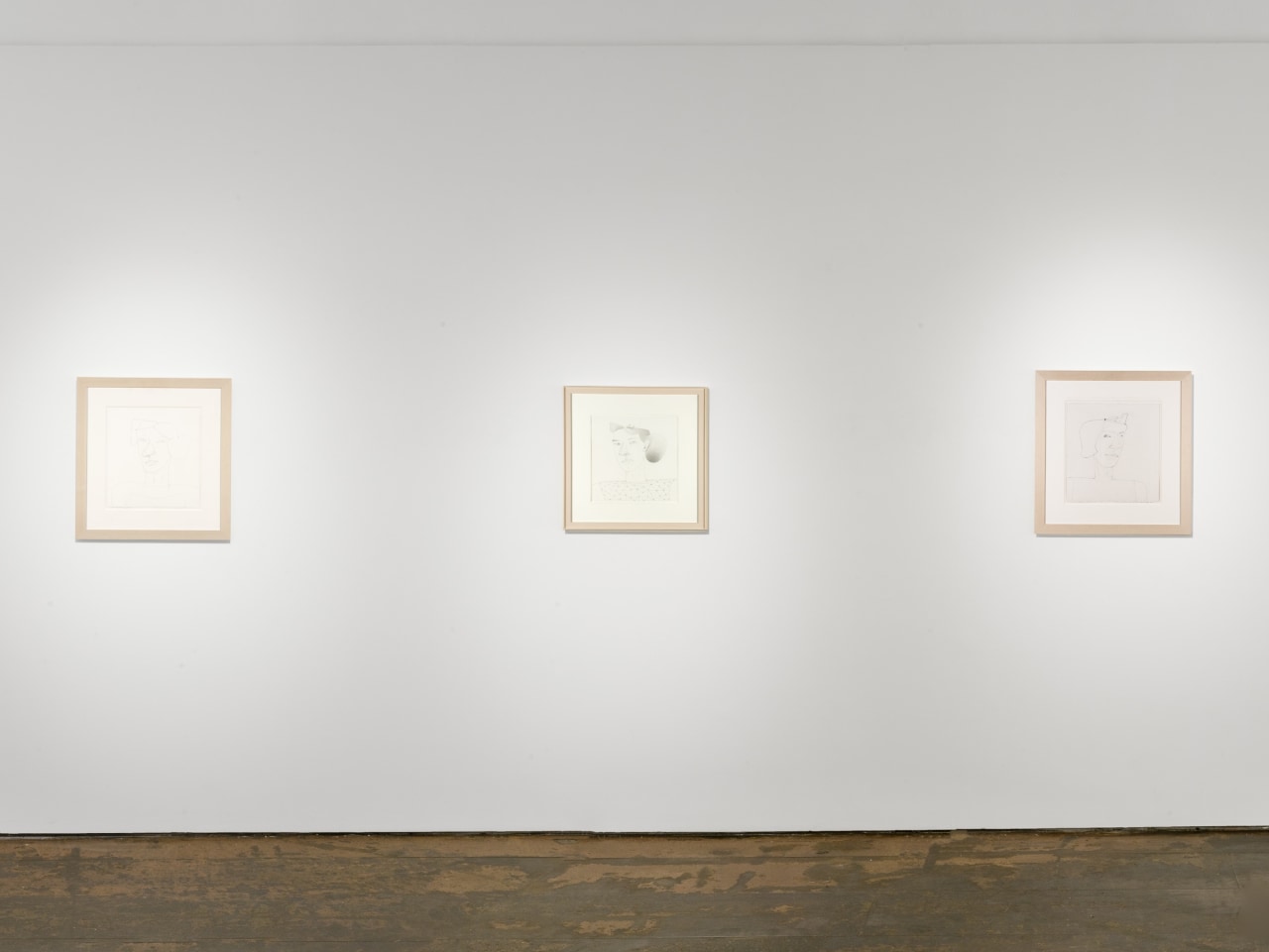 Installation view of &ldquo;Jim Nutt: Portraits&rdquo; at Venus Over Manhattan, New York, 2022