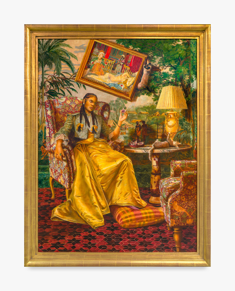 Painting by Elizabeth Colomba titled Orientalism &ndash; Plate 2 from 2024