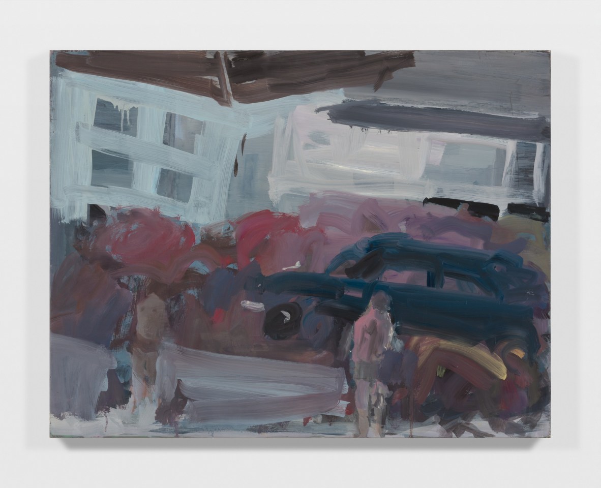 David Deutsch, Untitled, 2008, Oil on linen. 24 x 31 in (61 x 78.7 cm) Galerie Eva Presenhuber