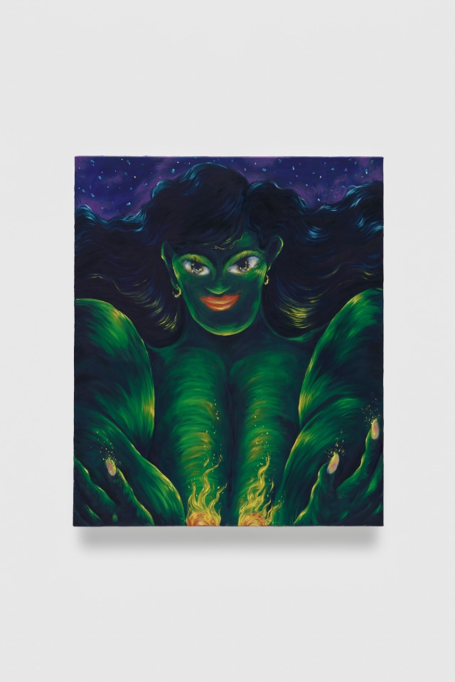 Painting by Ana Benaroya titled Midnight Vision from 2024