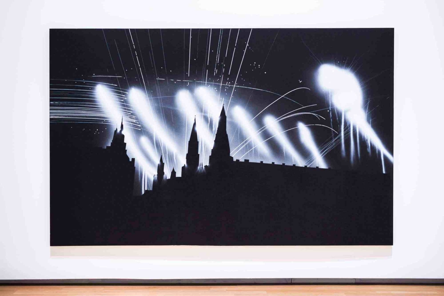 Untitled painting by Jack Goldstein from 1981