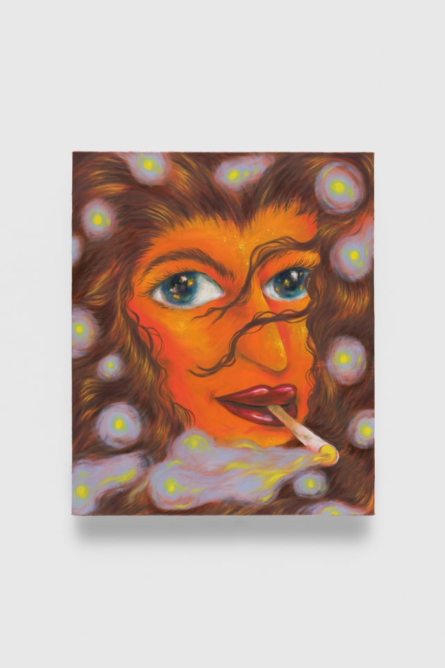 Painting by Ana Benaroya titled The Magic Touch from 2024