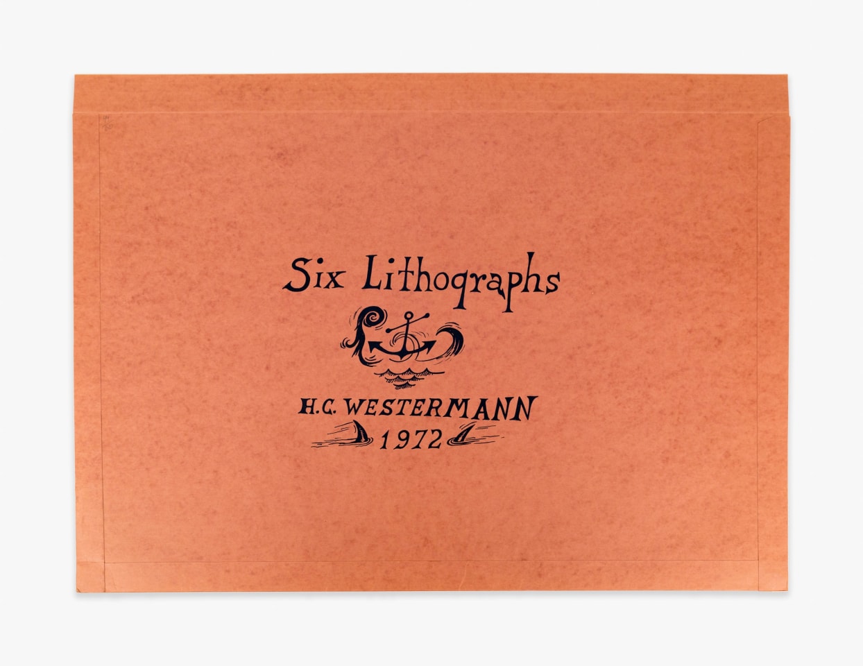 H.C. Westermann Six Lithographs &ndash; Portfolio, 1972