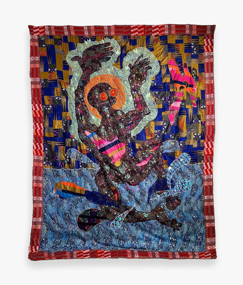 Basil Kincaid,&nbsp;Exfoliating in The Sea, Swept Up in the Shallow Surf, 2020-2022.