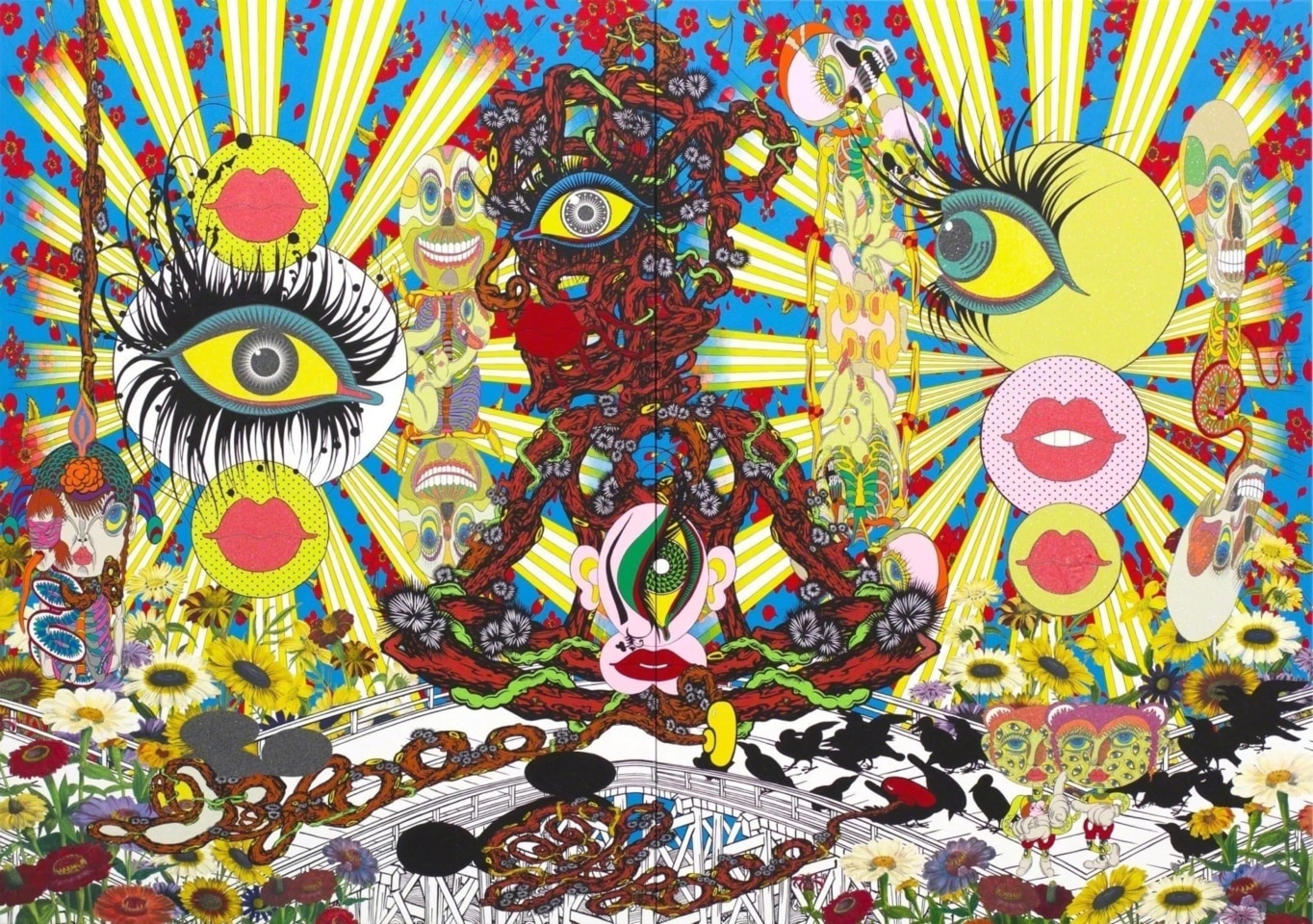 Keiichi Tanaami, Eye Ball Great Adventure, 2014