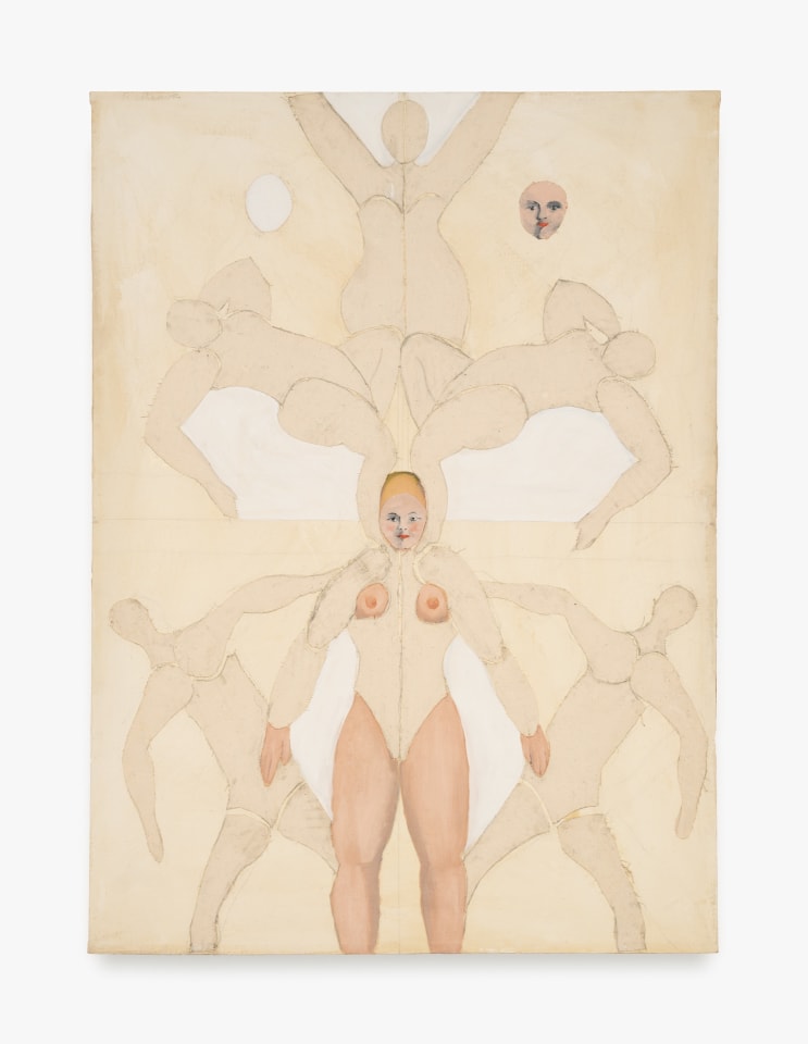 Robert Colescott, &quot;IMAGINE ACROBATS,&quot; 1964.