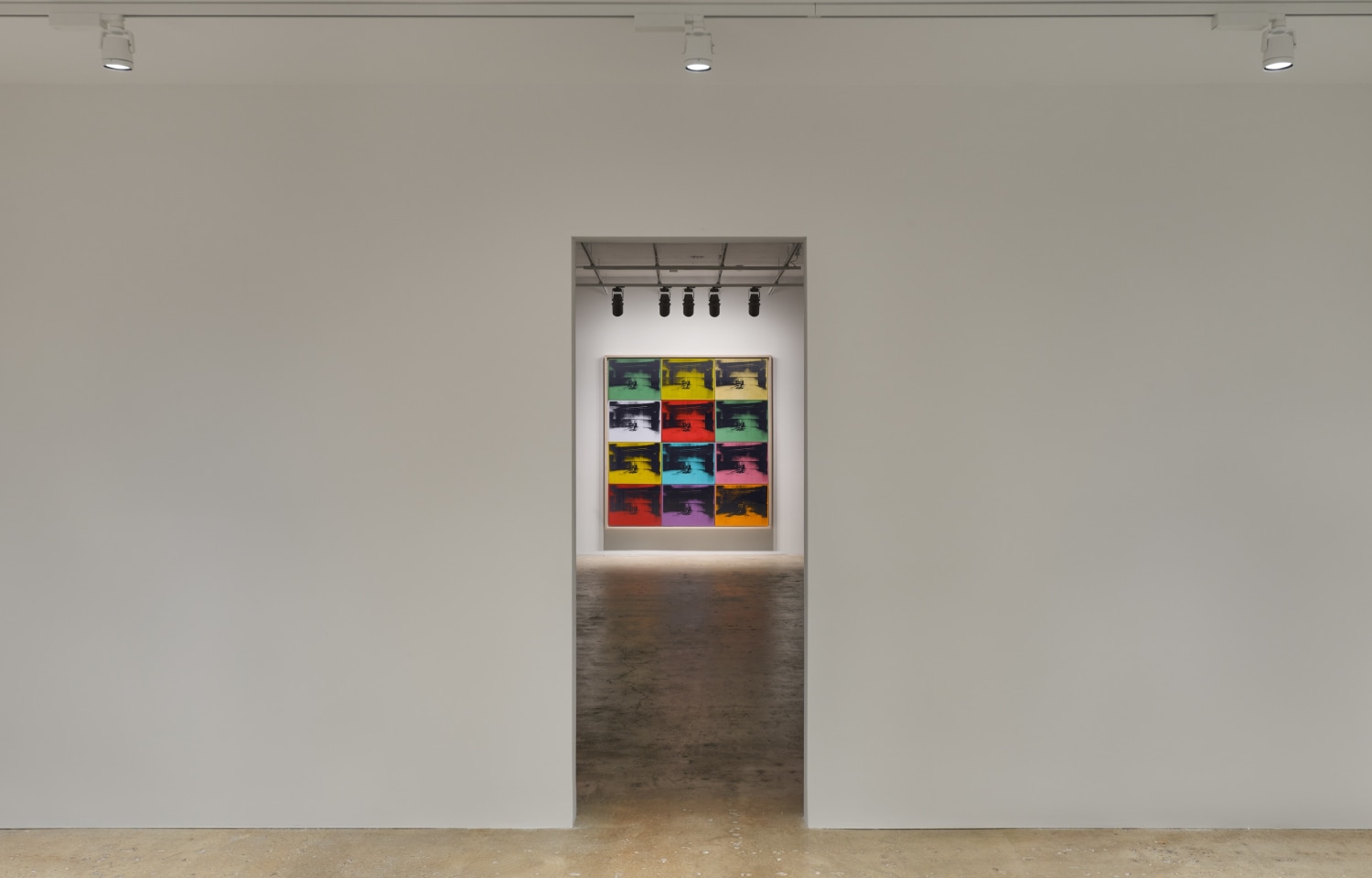 Installation view of Little Electric Chairs, New York, Venus Over Manhattan, 2016