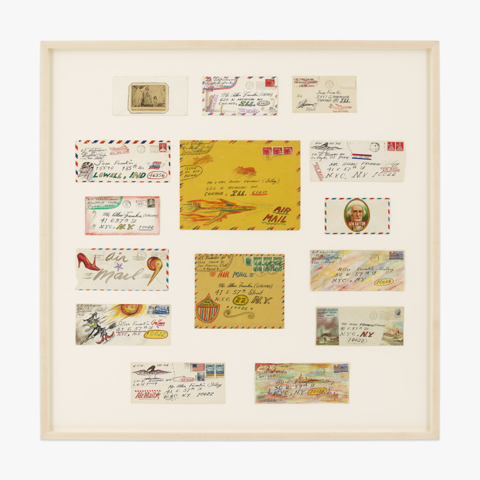 H.C. Westermann 15 Decorated Envelopes (From H.C. Westermann to Allan Frumkin)