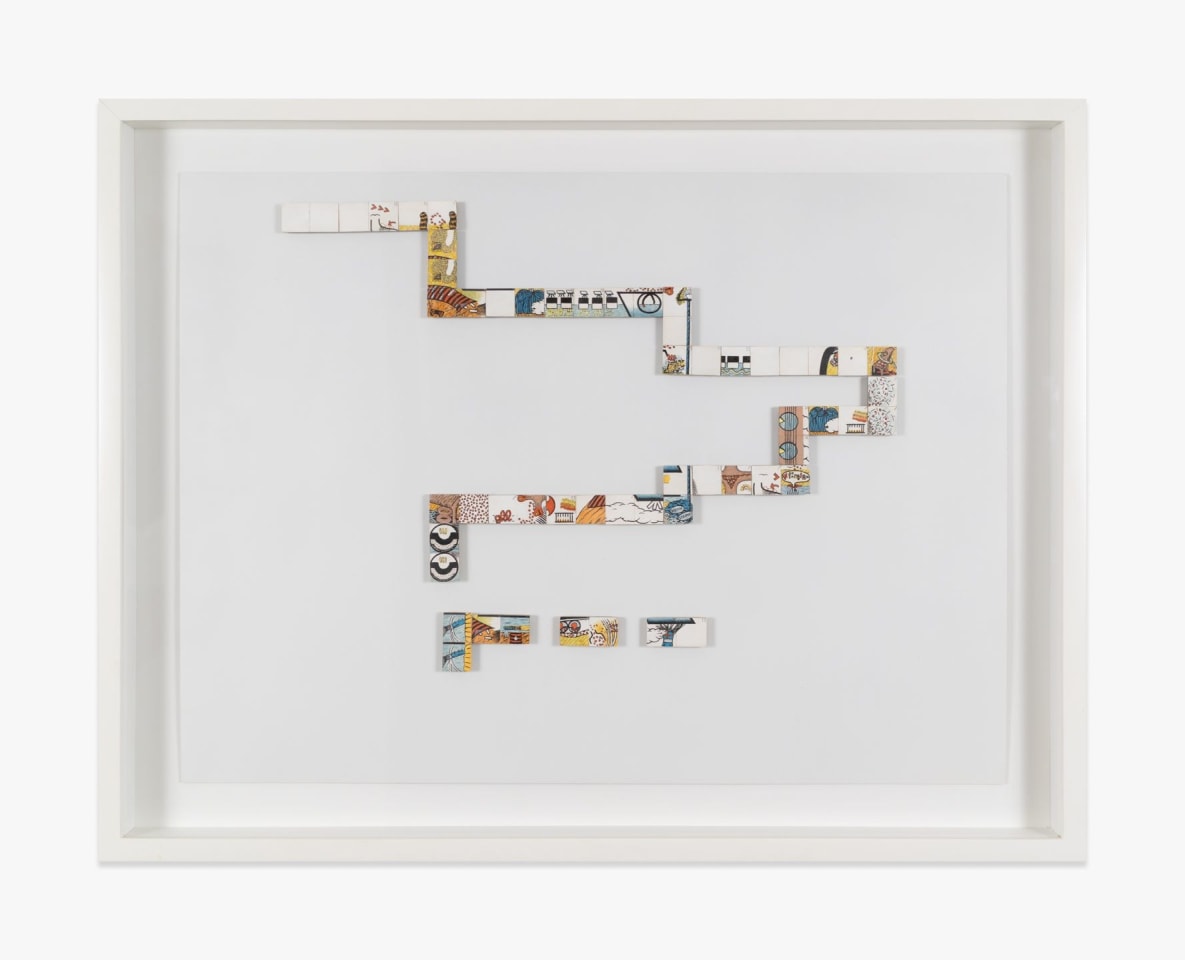 Öyvind Fahlström Sitting...Dominoes, 1965