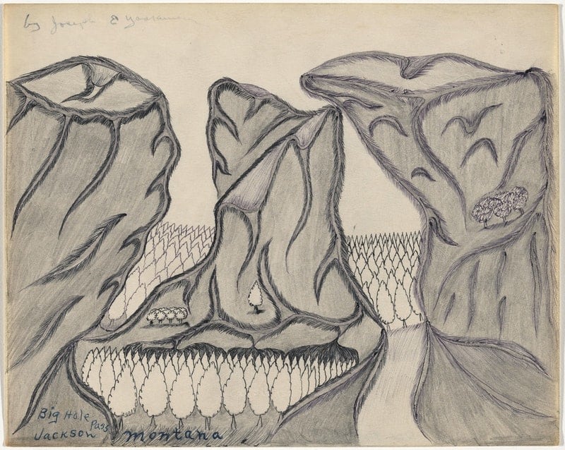 Joseph E. Yoakum,&nbsp;Big Hole Pass Jackson Montana, n.d