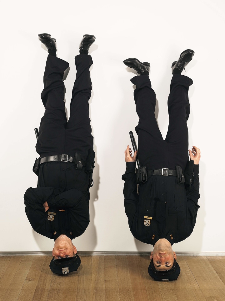 Maurizio Cattelan&#039;s&nbsp;Frank and Jamie,&nbsp;2002