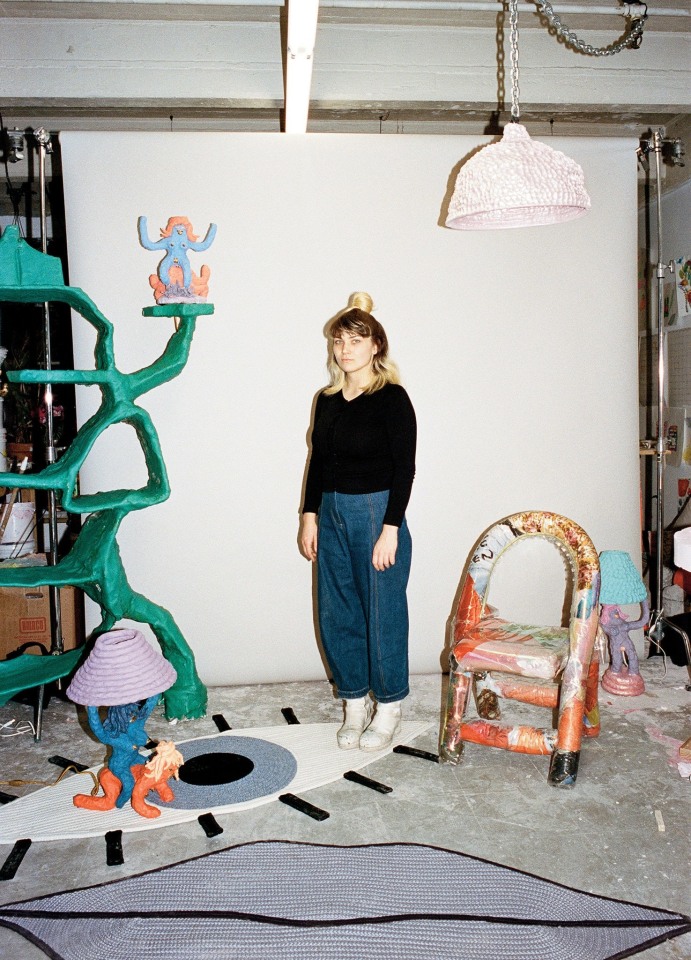 Portrait of Katie Stout for T Magazine