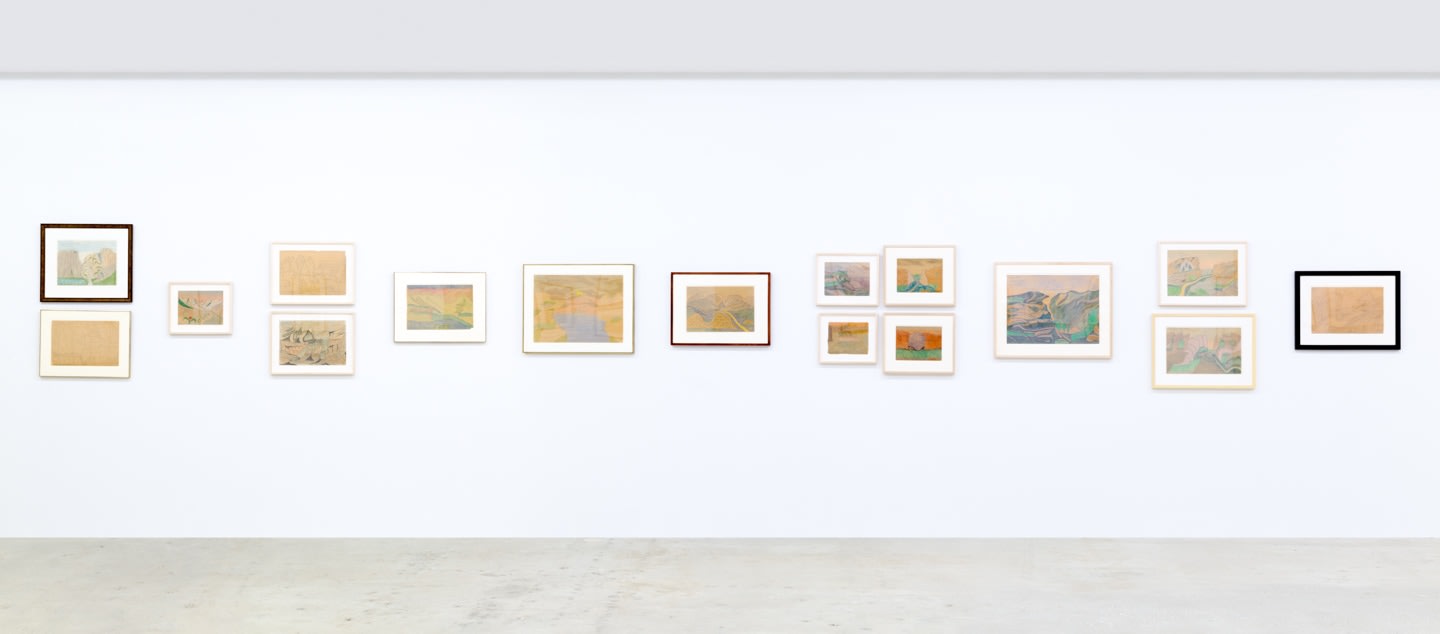 Installation view of Joseph Elmer Yoakum, Venus Over Manhattan, New York, 2019