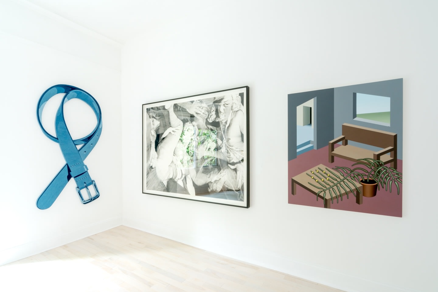 Installation view of &ldquo;The Interior,&rdquo; Venus Over Manhattan, New York, 2021.