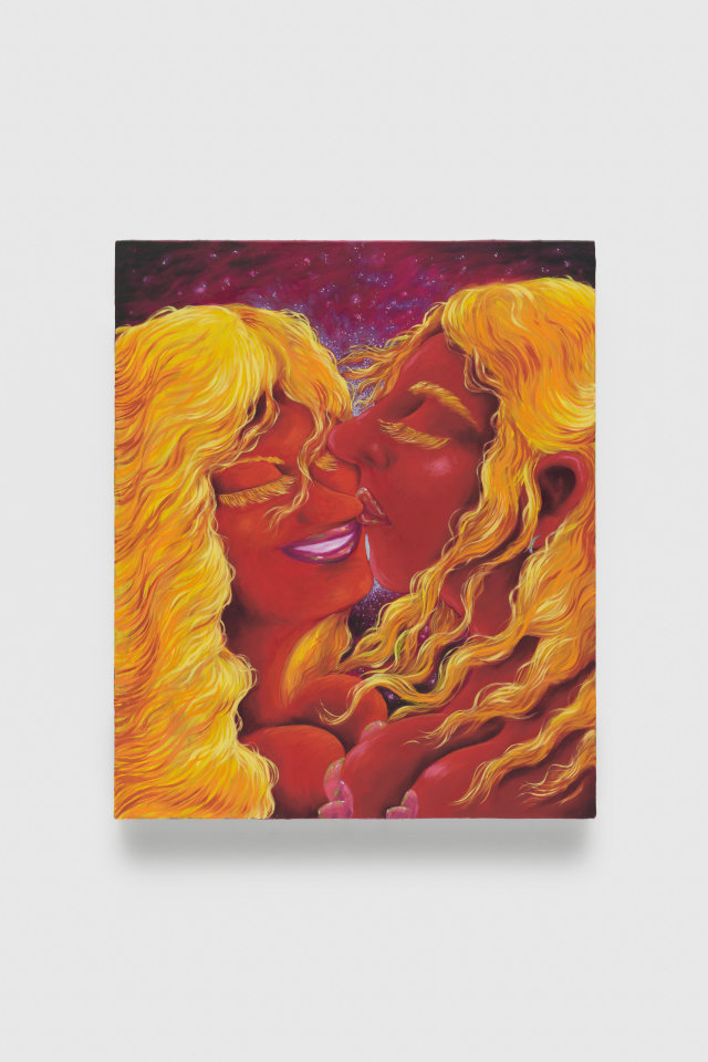 Painting by Ana Benaroya titled Wild Swans from 2024