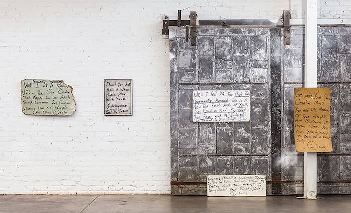 View of &ldquo;Concrete Island,&rdquo; Venus, Los Angeles, 2017.